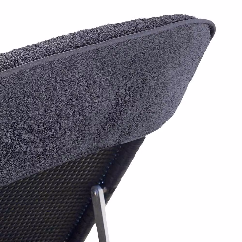 Berkfield Home Quick-Drying Fluffy Beach Towels, 2 Pack, Anthracite Grey, W: 75 cm, L: 200 cm, 400 GSM – 4