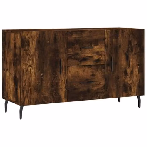 vidaXL Modern Sideboard in Brown, W/D/H: 100 x 36 x 60 cm – 1