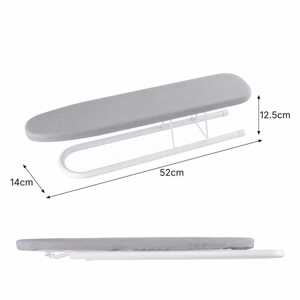 PAWNORA Extra Long Ironing Board with Steam Permeable Top in Grey – 2