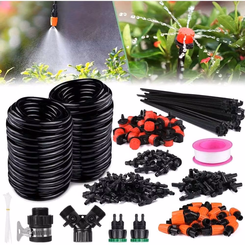 NESTLUNE 30m Garden Irrigation Hose System with Flow Control in Black – 2