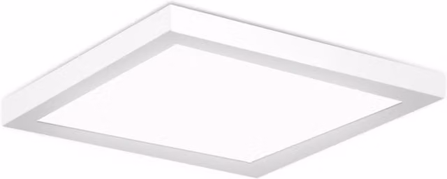 ExtraStar Modern Square LED Ceiling Light in White