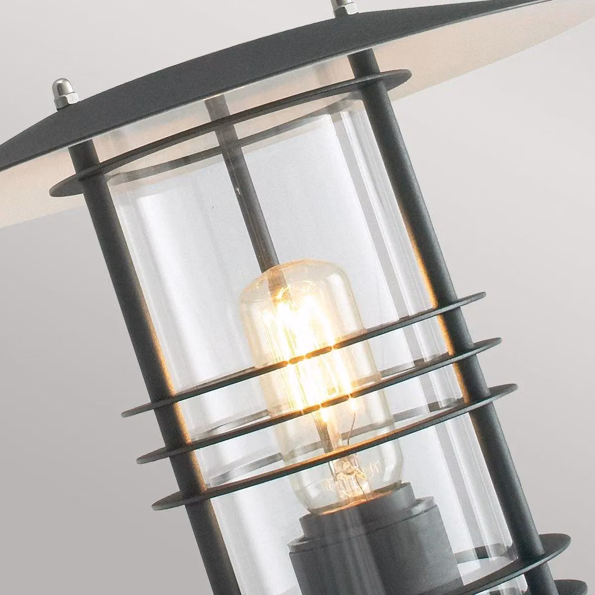 Netlighting Stockholm Black Metal Outdoor Wall Lantern Light IP54 E27 – 2