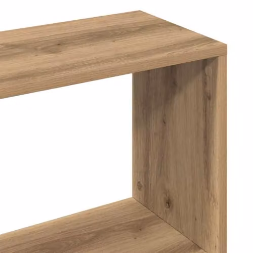 vidaXL Artisan Oak Book Cabinet in Brown, W/D/H: 80 x 24 x 192 cm – 3