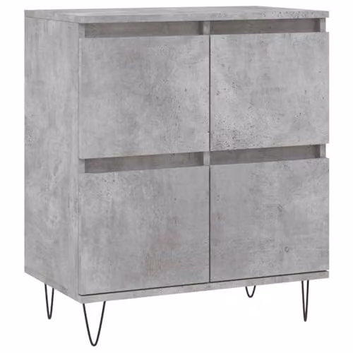 vidaXL Industrial Sideboard in Grey, W/D/H: 60 x 35 x 70 cm – 1