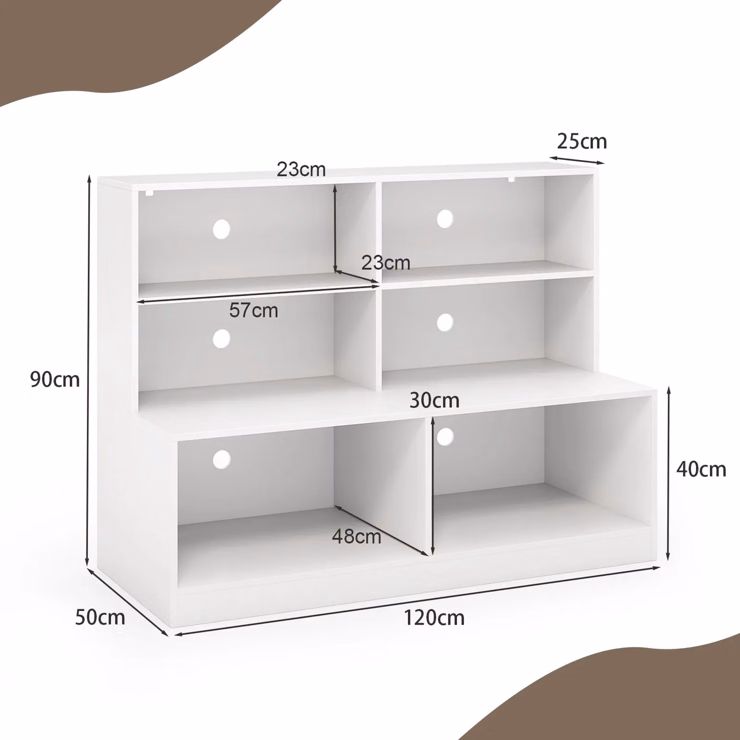 Costway 2-in-1 Entryway Shoe Cabinet and Shoe Bench Combo in White – 2