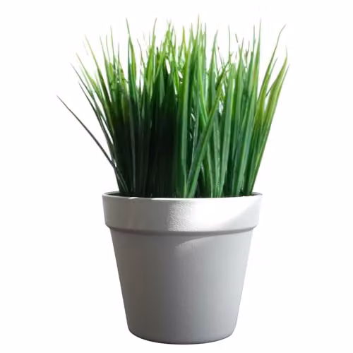 Leaf UK Pack of 6 Green Artificial Grass Plants, Height: 22 cm – 2