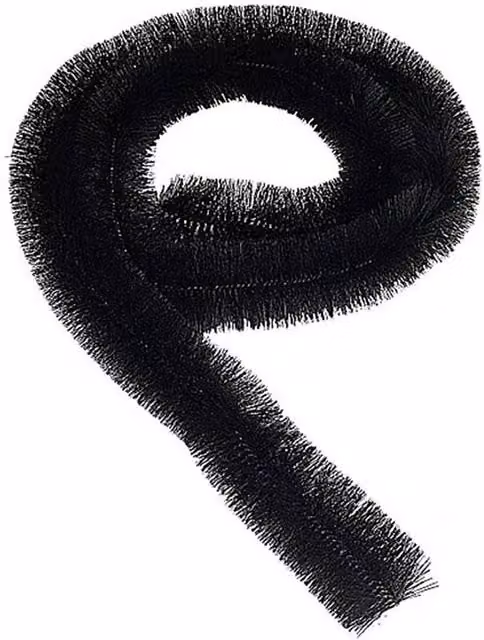 SPETLEK Black Plastic Gutter Brush Guard Leaf and Moss Debris Filter – 1