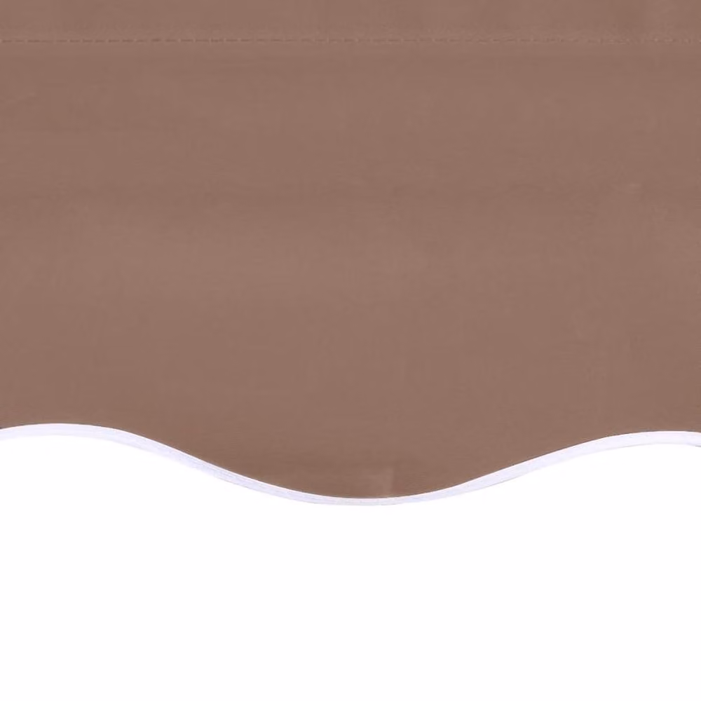 Berkfield Home Replacement Awning Fabric in Brown, Polyester, 4 x 3 m – 3