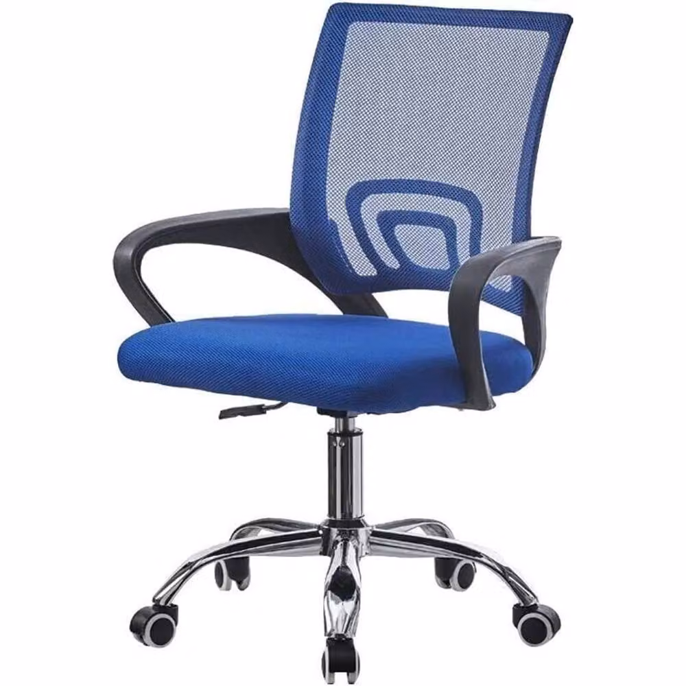 Nordara Blue Ergonomic Fabric Home Office Swivel Chair with Armrests, H 100 cm x W 15 cm x D 15 cm – 2