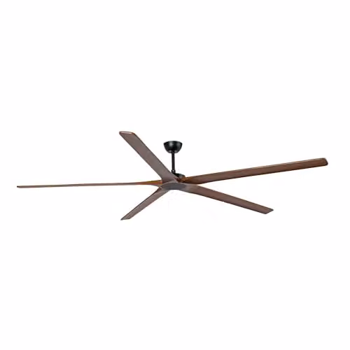 Faro Barcelona Ceiling Fan in Black and Brown