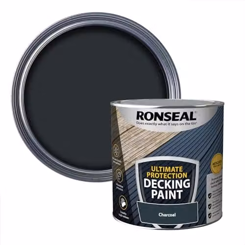Ronseal Ultimate Protection Decking Paint in Anthracite Grey, 2.5L