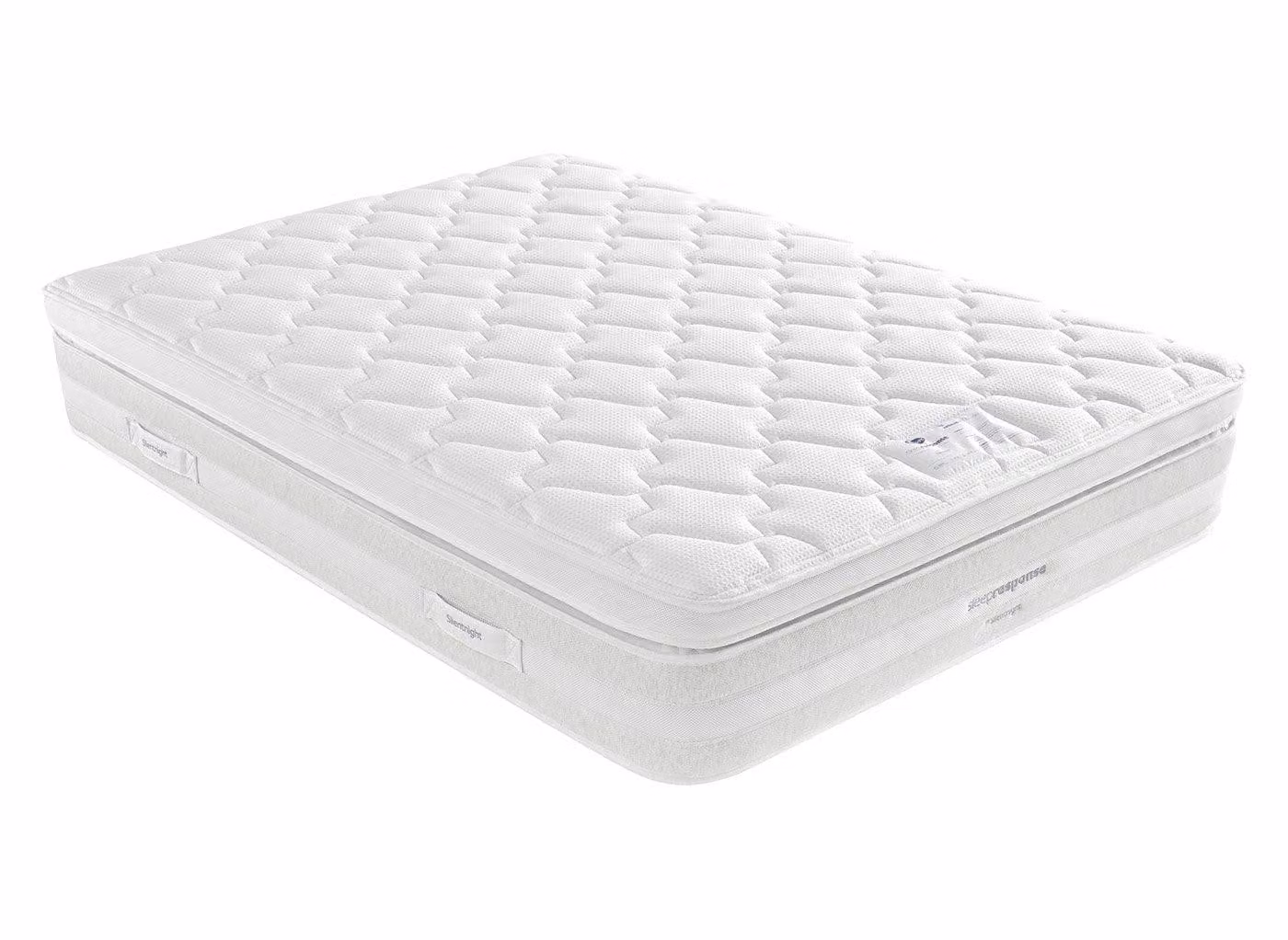 Silentnight SleepResponse Relieve 3000 Hybrid Combination Mattress in White
