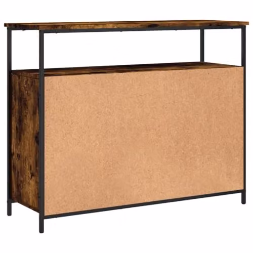 vidaXL Classic Sideboard in Smoked Oak, W/D/H: 100 x 35 x 80 cm – 5