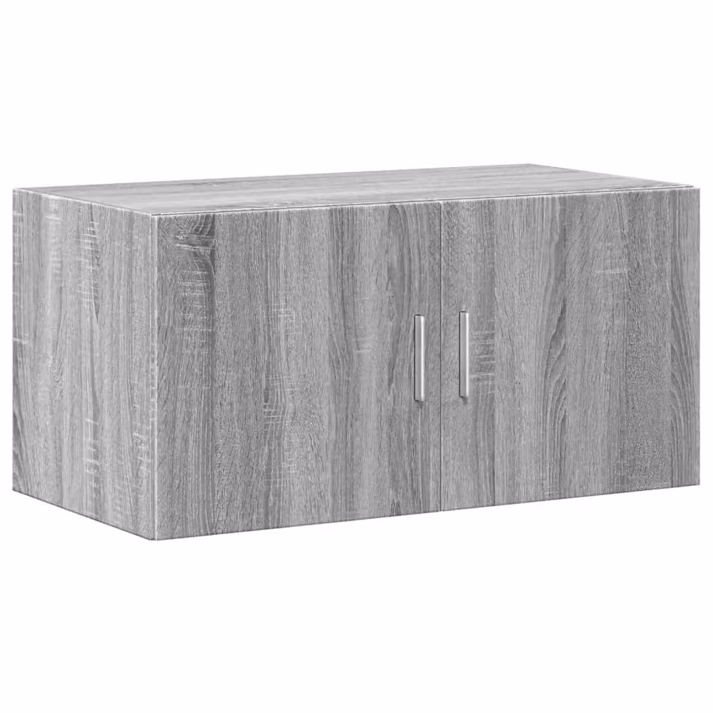 Berkfield Home Wall Mounted Grey Sonoma Cabinet, W/D/H: 80 x 42.5 x 40 cm – 2