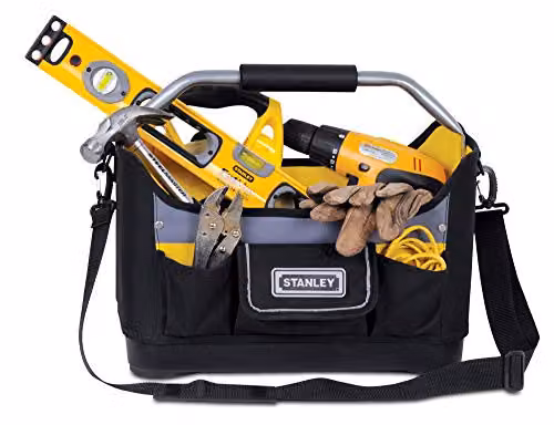 Stanley 16-inch Open Tote Bag in Yellow and Black – 3