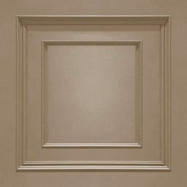 Belgravia Amara Panel Heavyweight Textured Geometric Wallpaper in Light Beige