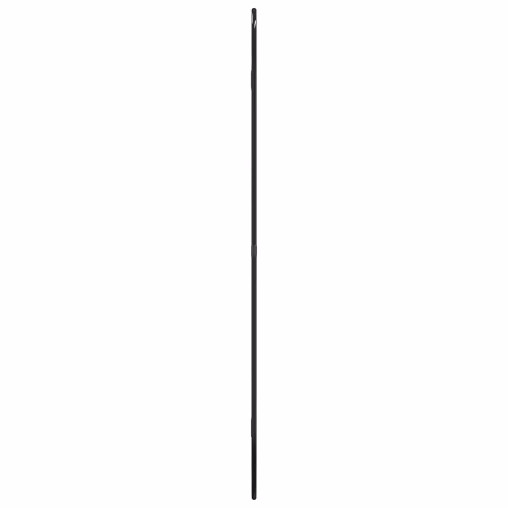 Berkfield Home Minimalist Rectangular Wall Mirror, Black, W: 70 cm, H: 45 cm – 2
