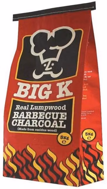 Big K Lumpwood Barbecue Charcoal