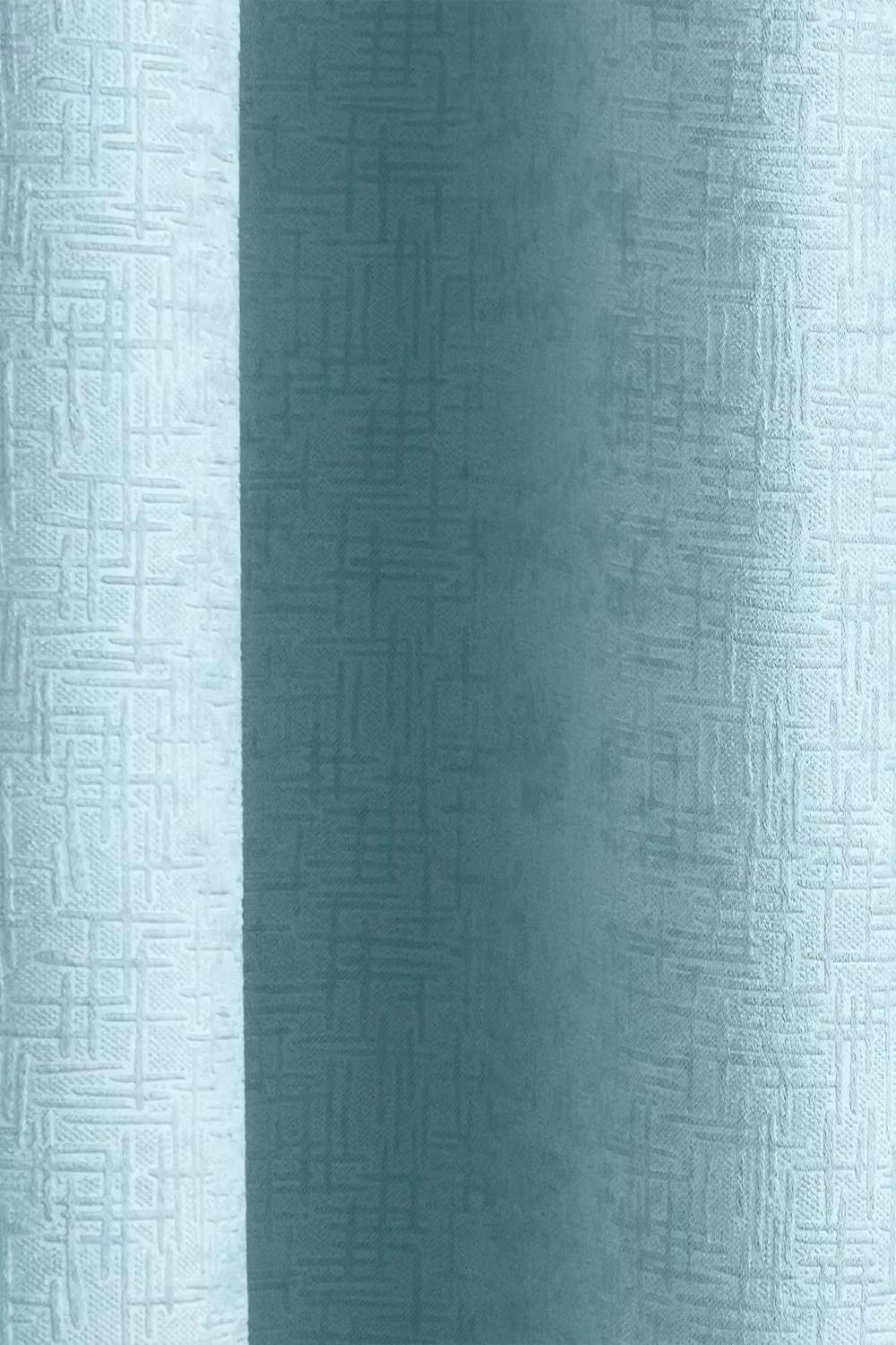 Enhanced Living Blue Plain Textured Thermal Darkening Eyelet Curtains, Pair, Width: 229 cm, Drop: 229 cm – 2