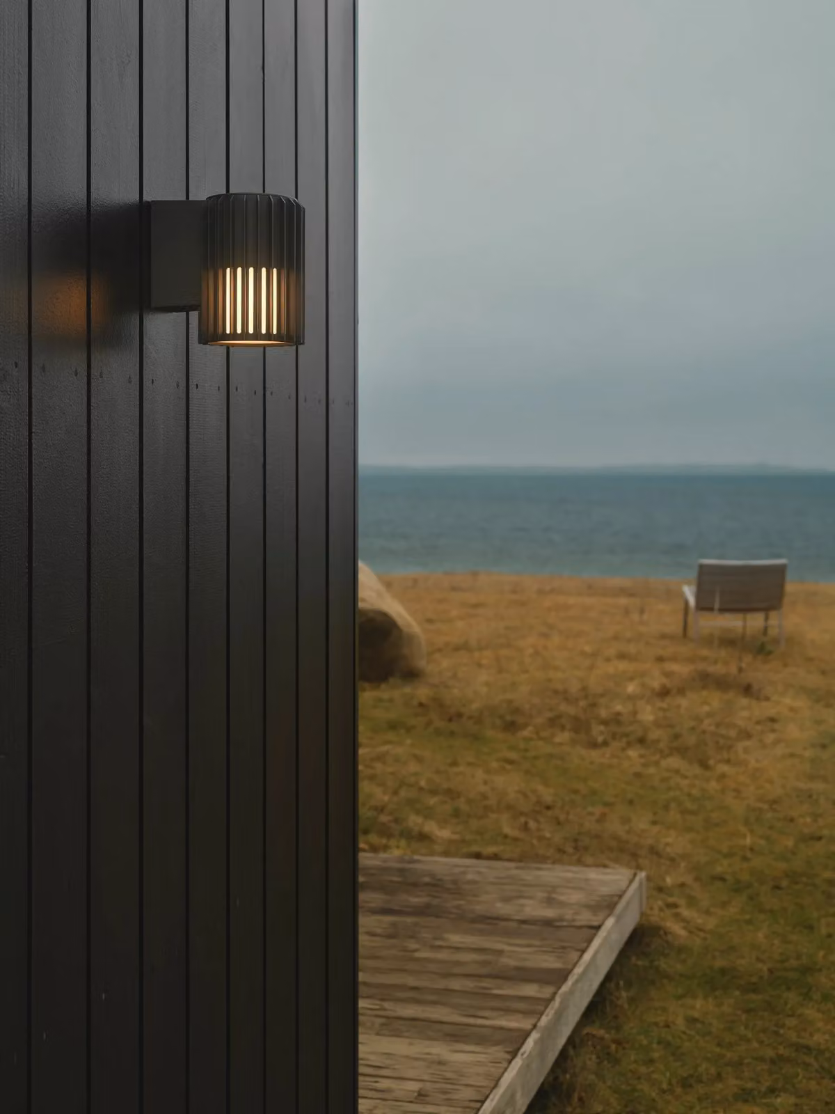 Nordlux Aludra Black Metal Outdoor Wall Light for Garden with E27 Socket and IP54 Rating – 4