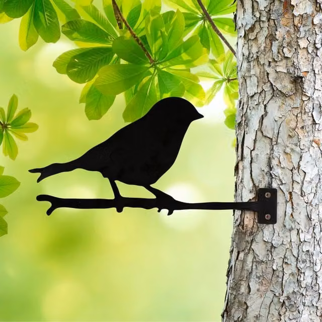 Marco Paul Black Metal Bird Silhouette Shooting Target