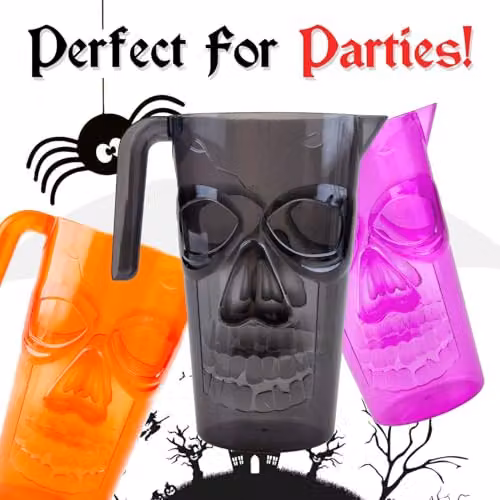 VFM e-Store Halloween Skull Jug in Black – 4