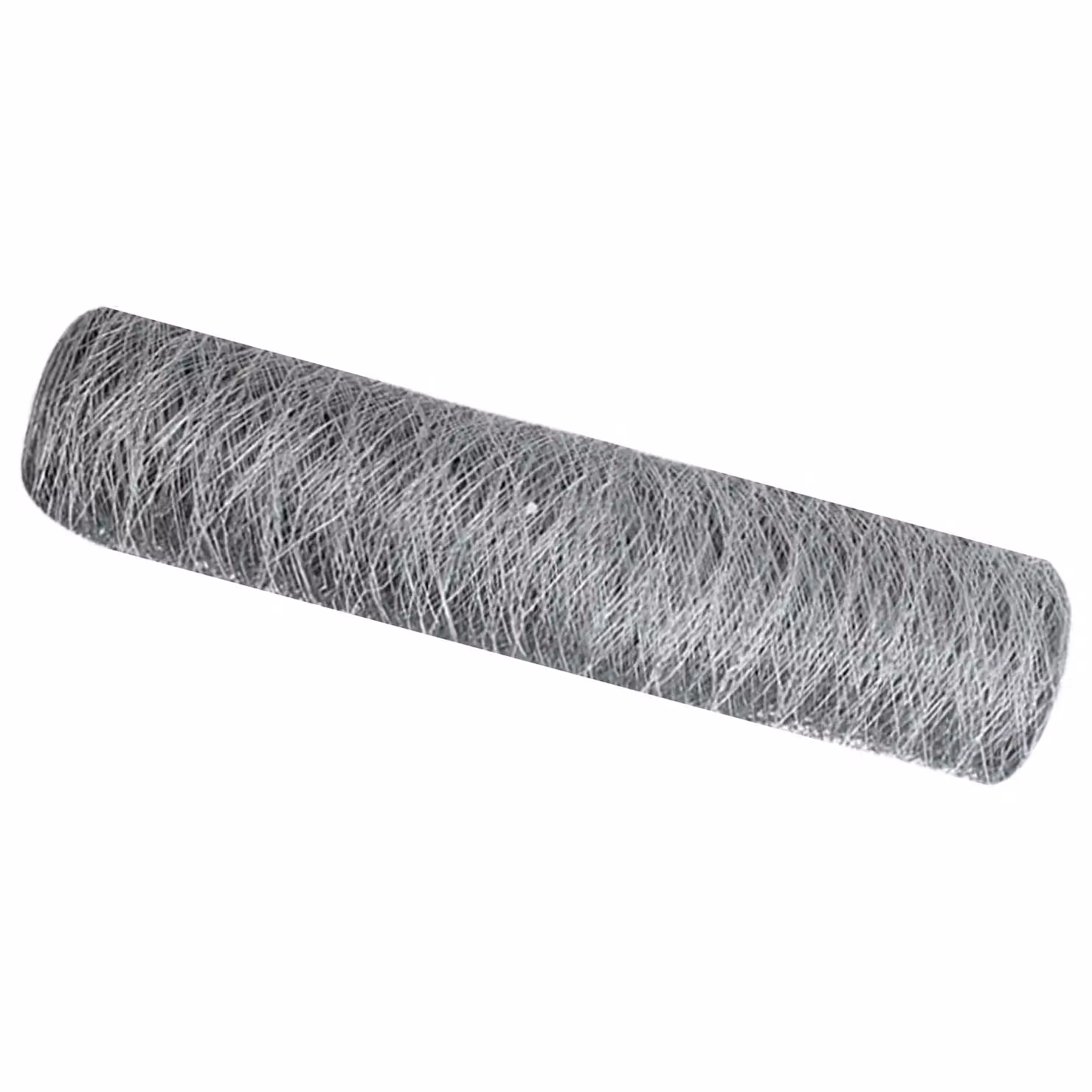 Berkfield Home Hexagon Fence in Silver Galvanised Steel, W: 40 cm, L: 25 m – 2
