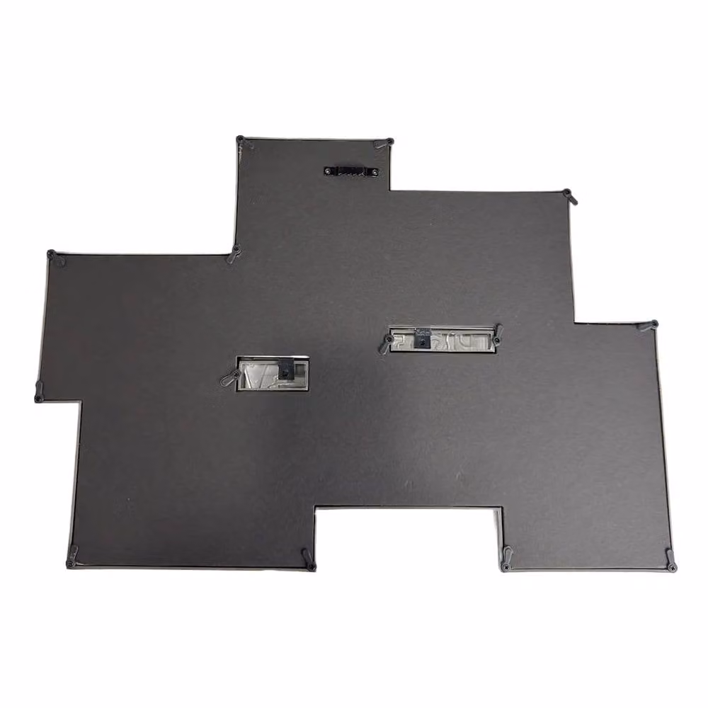 Voltico Black Wood-Effect Multi Photo Frame in Dark Grey, W: 46 cm x H: 32 cm – 5