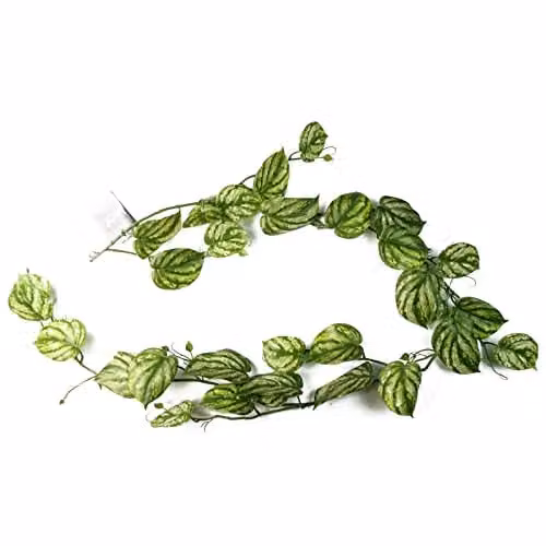 Leaf Design Green Artificial Hanging Plant, Height: 180 cm