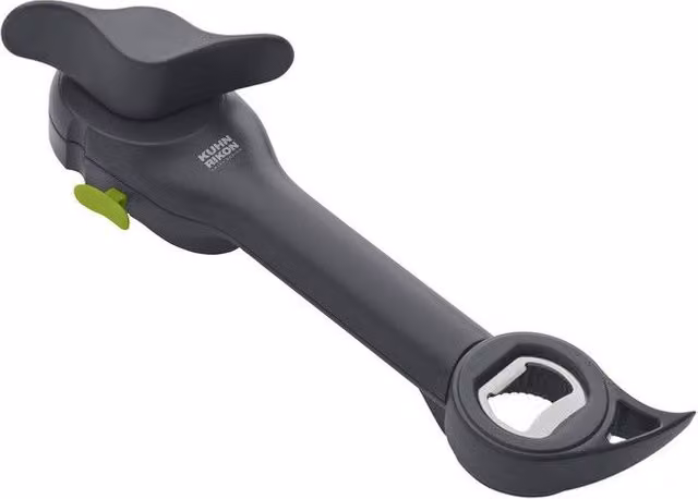 Kuhn Rikon 5-in-1 Master Multi Opener for Cans, Tins and Bottles, Grey – 1
