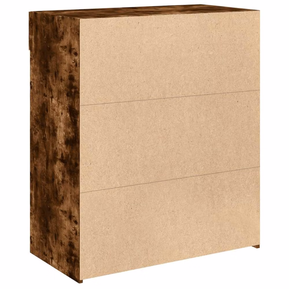 Berkfield Home Smoked Oak Sideboard in Brown, W/D/H: 80 x 42.5 x 93 cm – 6