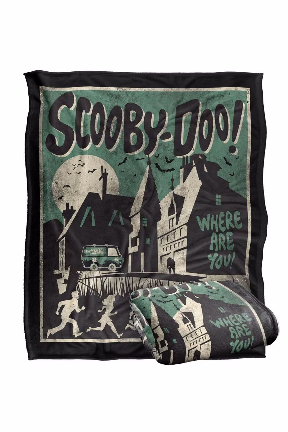 Warner Bros. Scooby Doo Poster Silky Touch Super Soft Fleece Throw Blanket, Multicolour, W: 91.44 cm, L: 147 cm – 7