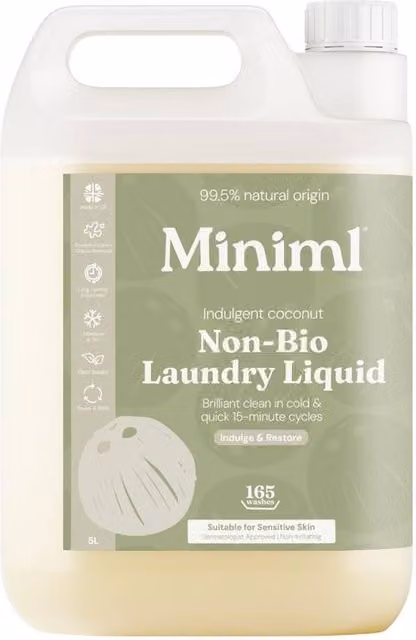 MINIML Indulgent Coconut Laundry Liquid, 5l