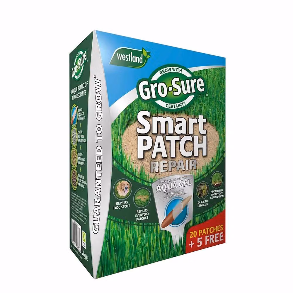Westland Gro-Sure Smart Lawn Seed Patch Repair, 2kg – 2