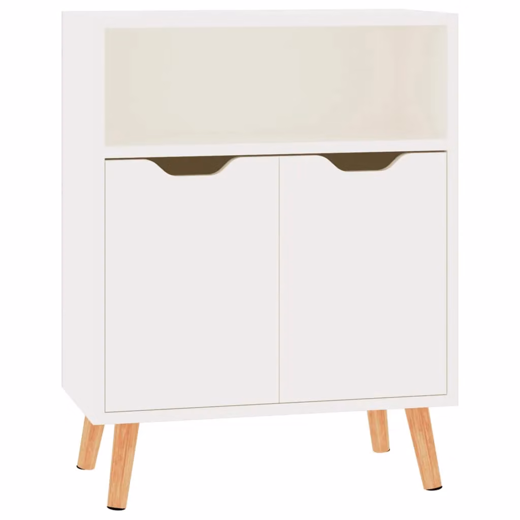 Berkfield Home High Gloss White Sideboard W/D/H: 60 x 30 x 72 cm – 2