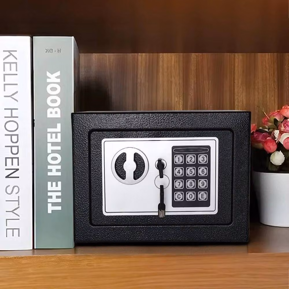 FLAVORA Digital Electronic Security Safe Box in Black – 4