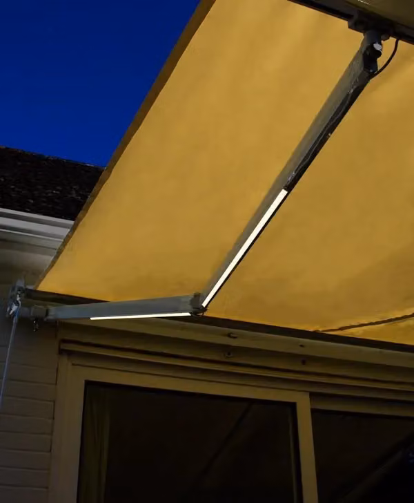 Primrose Awnings Colour Changing RGB LED Light Kit for 3m Projection Awnings in White – 2
