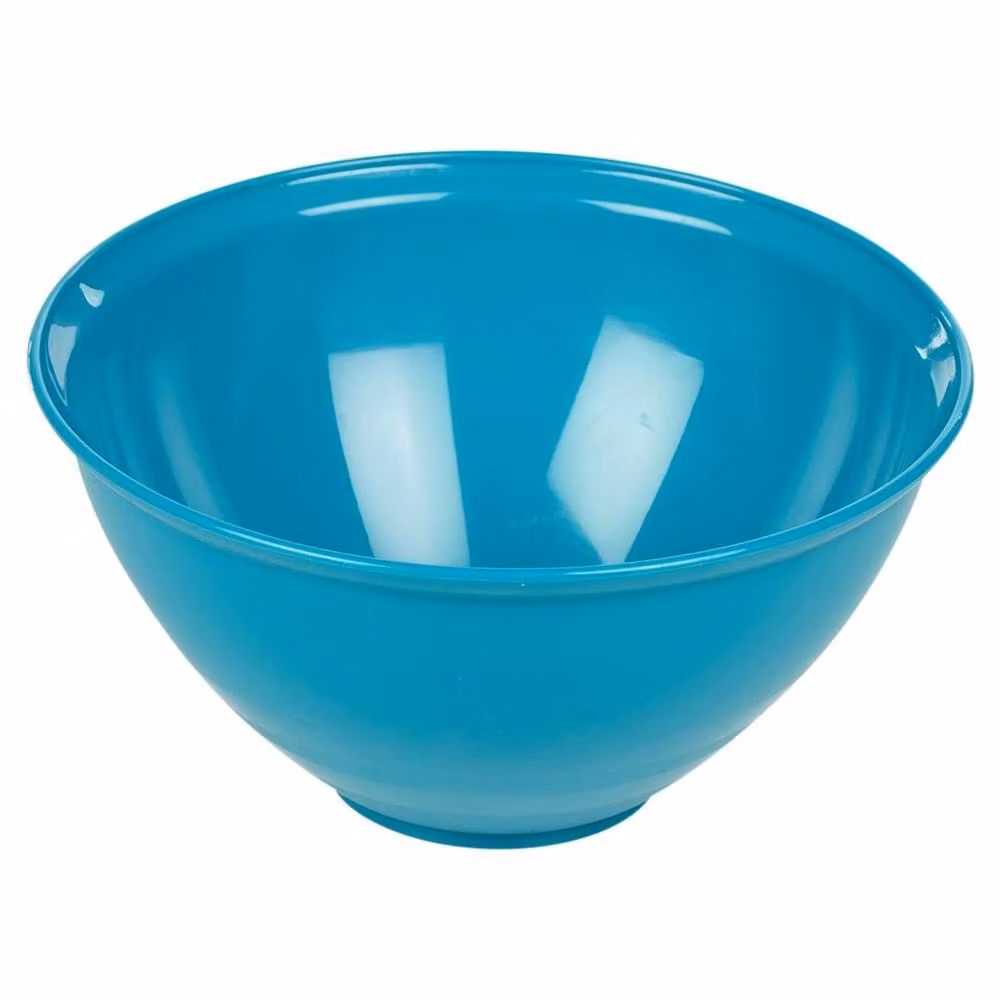 NESTLUNE Petrol Plastic Round Mixing Bowls, 3 Piece Set – 2