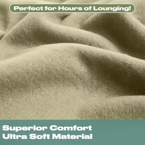 Dreamscene Plain Green Fleece Throw Blanket, W/D/H: 120 x 150 cm – 3