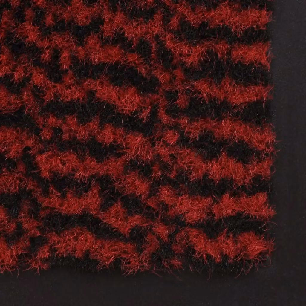 Berkfield Home Red Rectangular Tufted Dust Control Mat, W/D: 40 x 60 cm – 3