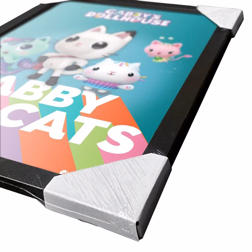 Gabby's Dollhouse Gabby's Cats Multicolour Framed Paper Poster – 3