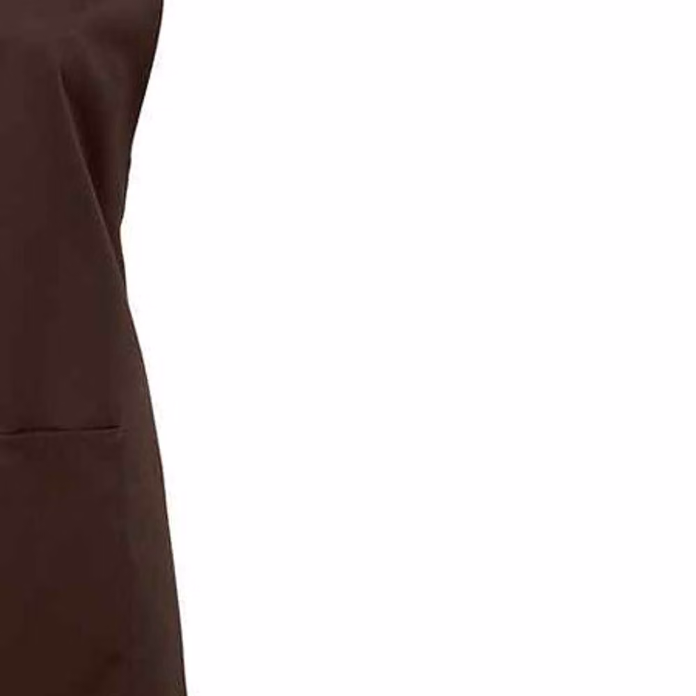 Premier Brown Pocket Bib Apron – 2
