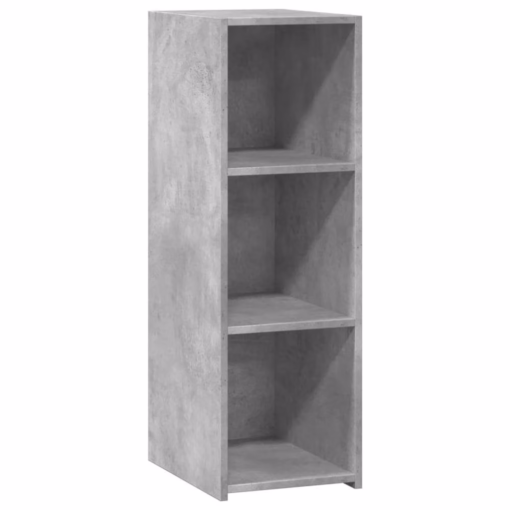 Berkfield Home Industrial Sideboard in Concrete Grey, W/D/H: 30 x 41 x 93 cm – 3