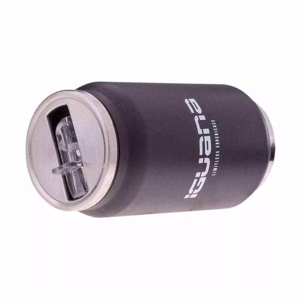Iguana Urban Vacuum Insulated Stainless Steel Water Bottle, 260ml, Black – 2
