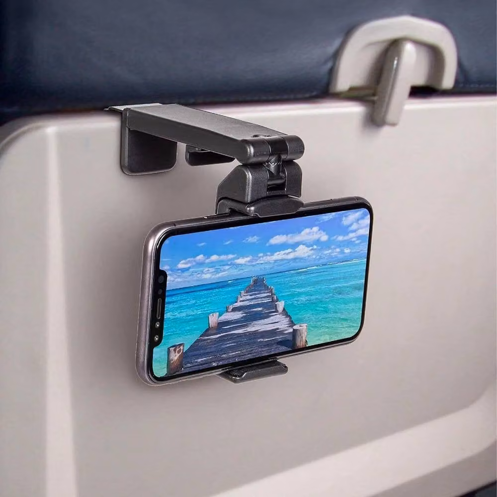 NESTLUNE 360 Degree Rotating Phone Mount with Strong Clamp, Black – 3