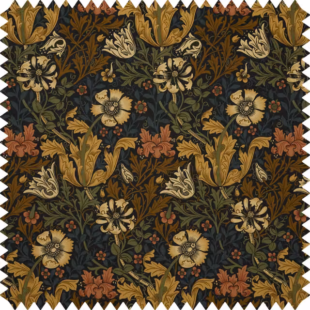 House of Hackney Compton Velvet Midnight Multicolour