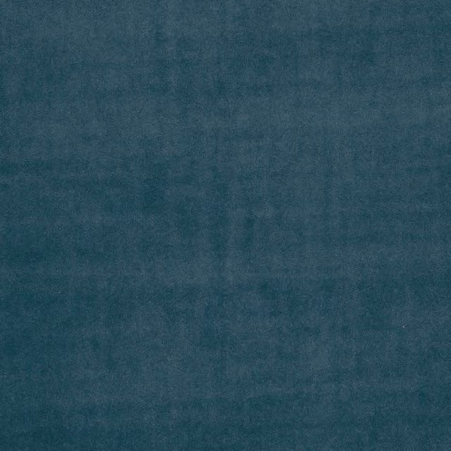Clarke & Clarke Alvar Velvet Fabric in Petrol Blue