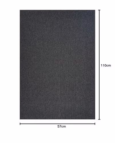 Desire Rugs Modern Hand Tufted Low Pile Area Rug, Grey, W: 57 cm, D: 110 cm – 6