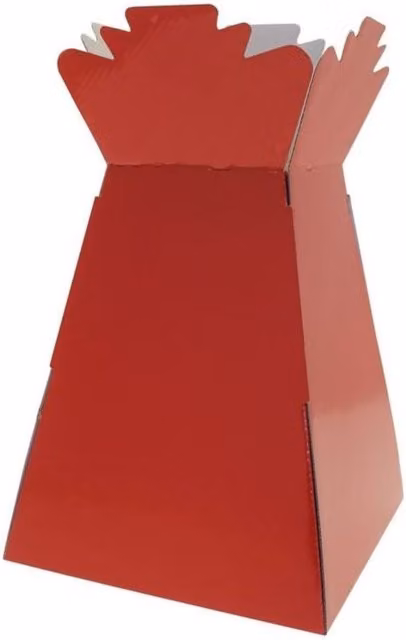 KDMD Super Pearlised Red Living Vase