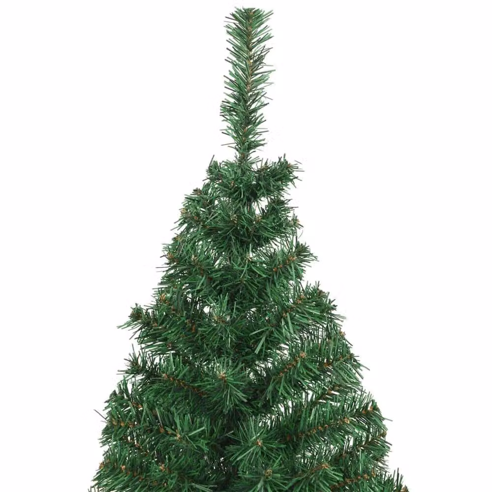 Berkfield Home Artificial Green Christmas Tree with Thick PVC Branches, Height: 210 cm – 3